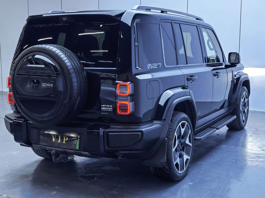 2026款 iCAR V27 200KM四驱猎鹰500 多角度实拍